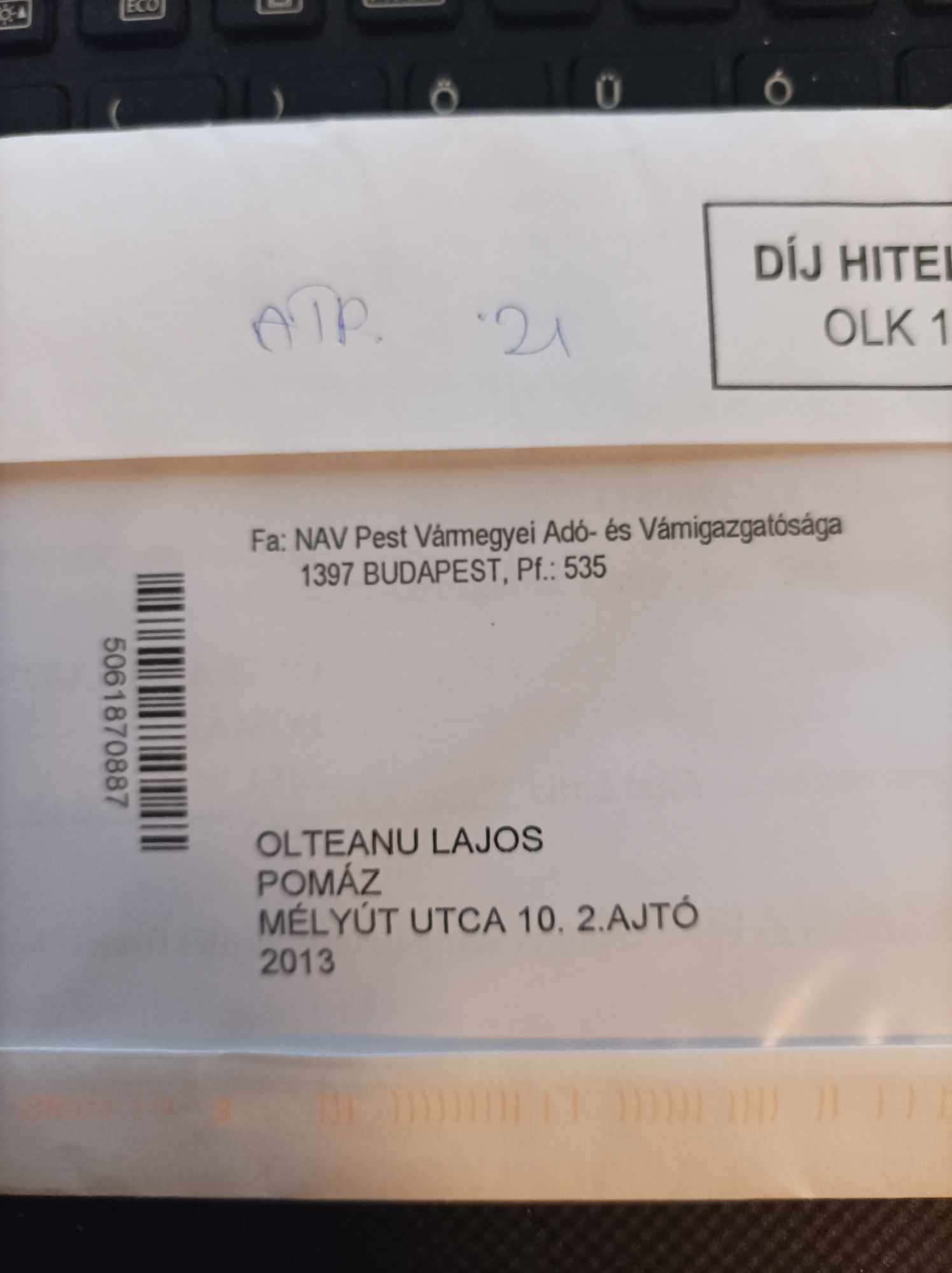 Nem kézbesített levelek
